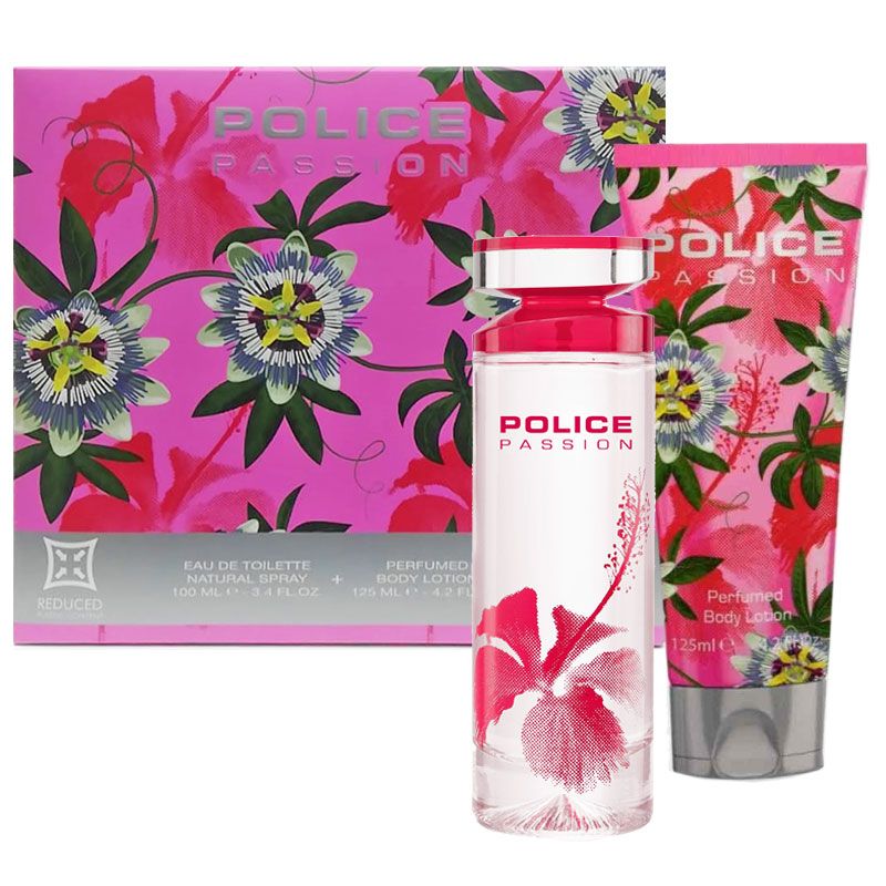 Police Passion W Set - EDT 100 ml + b/lot 125 ml