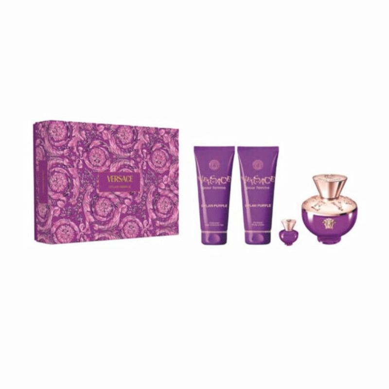 Versace Dylan Purple W Set - EDP 100 ml + b/lot 100 ml + sh/gel 100 ml +EDP 5 ml