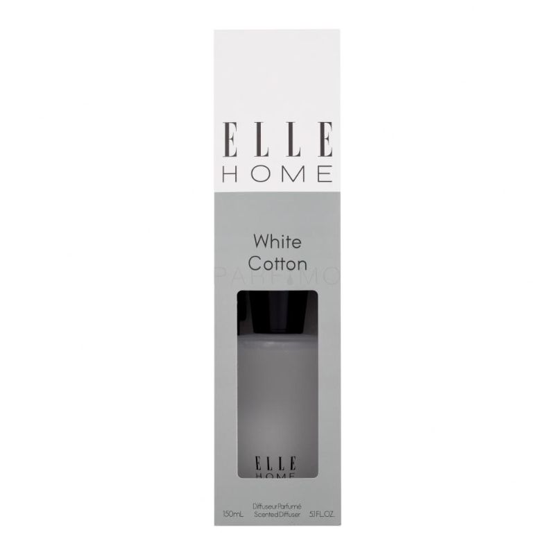 Elle Home Scented Diffuser - White Cotton 150 ml