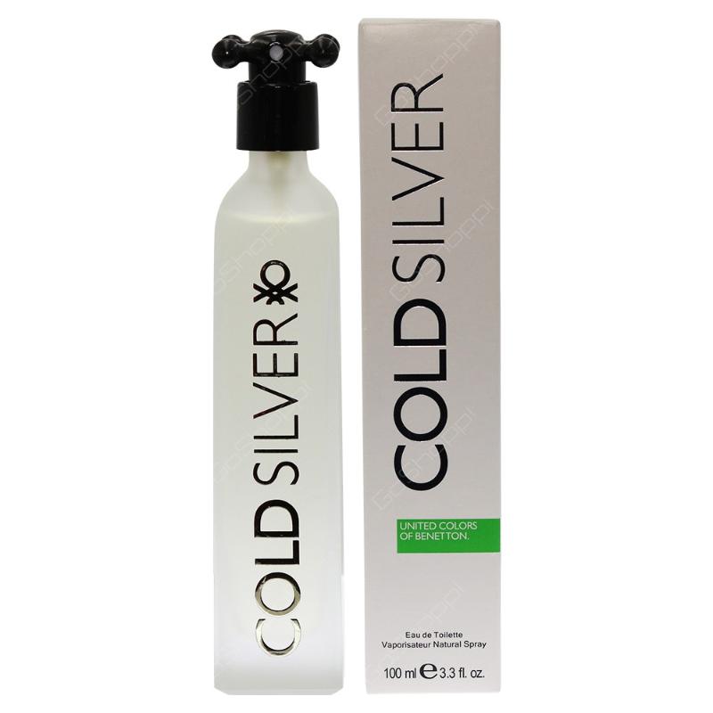 Benetton Cold Silver M EDT 100 ml (made in Italy by Perfume Holding)
