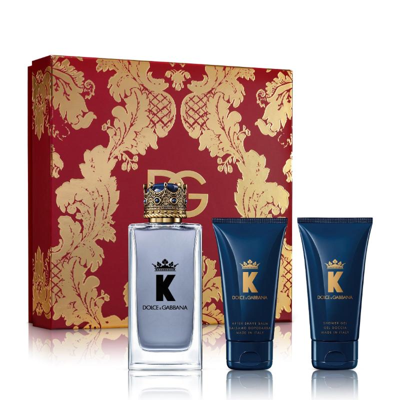 Dolce & Gabbana K by Dolce&Gabbana M Set - EDT 100 ml + a/s balm 50 ml + sh/g 50 ml
