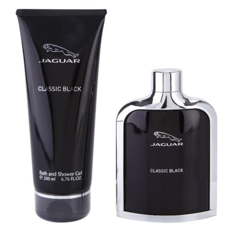 Jaguar Classic Black M Set - EDT 100 ml + bath and shower gel 200 ml