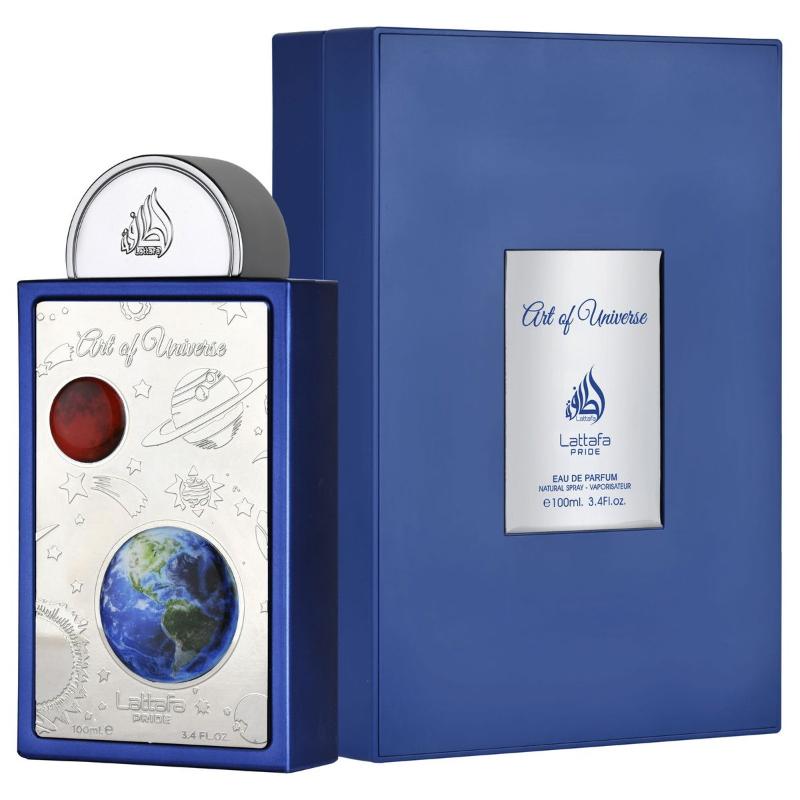 Lattafa Pride Art Of Universe U Set - EDP 100 + deo spr 200 + EDP 20 ml + atomizer /2025