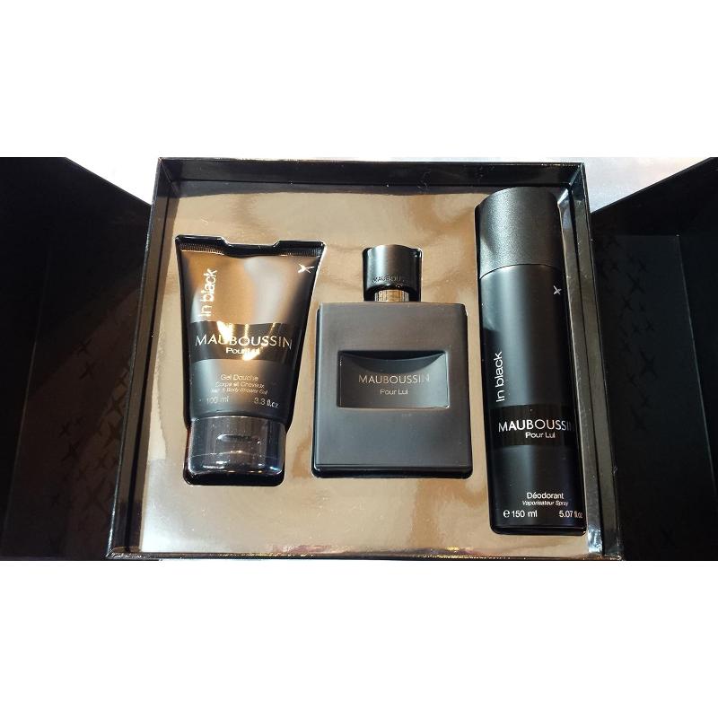 Mauboussin Pour Lui In Black M Set - EDP 100 ml + EDP 20 ml