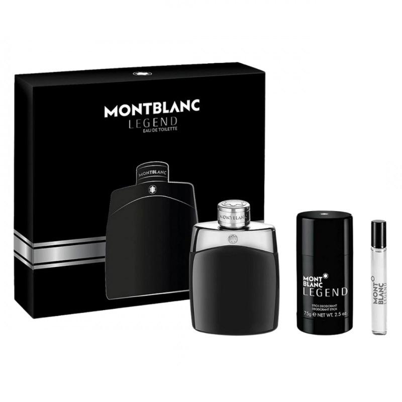 Mont Blanc Legend M Set - EDT 100 ml + sh/gel 100 ml + EDT 7.5 ml