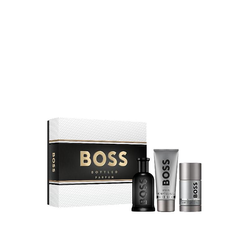 Hugo Boss Boss Bottled Parfum M Set - Parfum 100 ml + sh/g 100 ml + deo stick 75 ml 