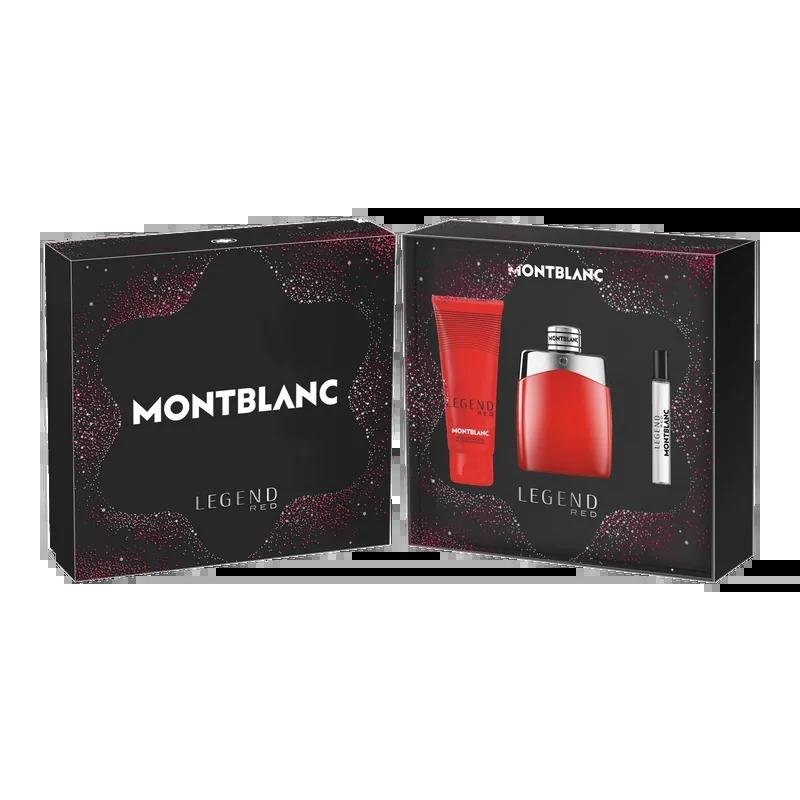 Mont Blanc Legend Red M Set - EDP 100 ml + sh/gel 100 ml + EDP 7.5 ml /2022