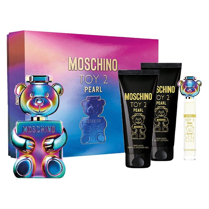 Moschino Toy 2 Pearl W Set - EDP 100 ml + b/lot 100 ml + sh/gel 100 ml + EDP 10 ml