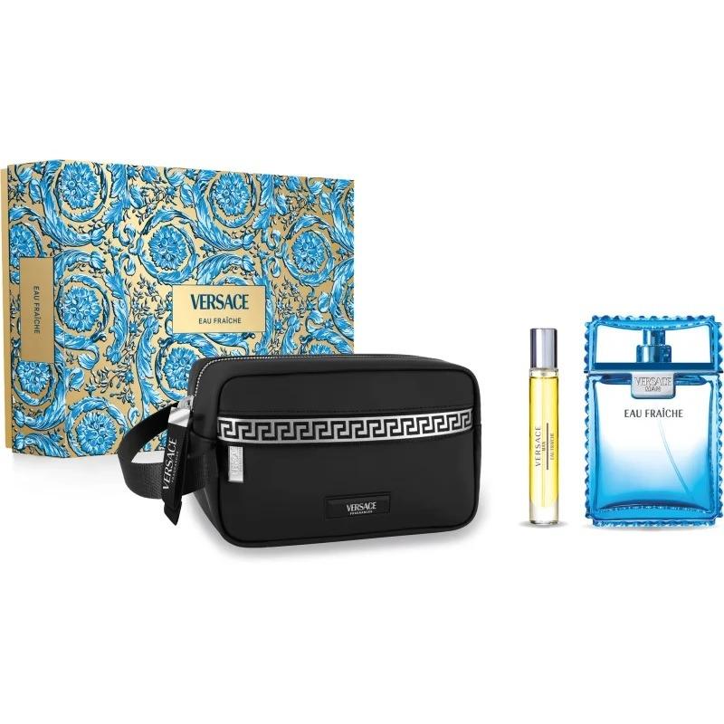 Versace Man Eau Fraiche M Set - EDT 100 ml + sh/gel 150 ml + EDT 5 ml