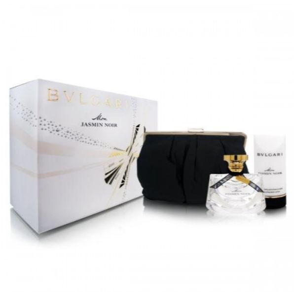 Bvlgari Mon Jasmin Noir W Set / EDP 75ml / body lotion 75ml / bag