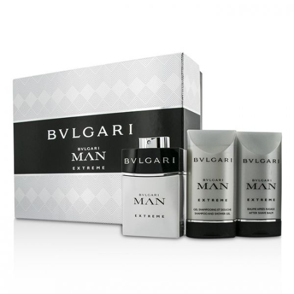 Bvlgari MAN Extreme M Set / EDT 60ml / after shave balm 75ml / shower gel 75ml