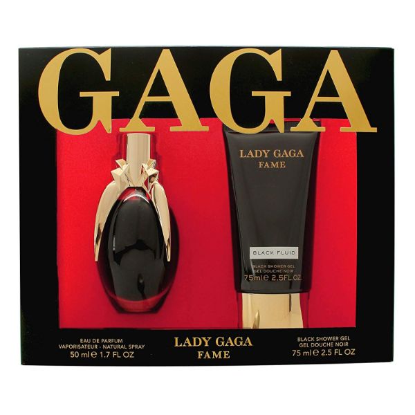 Lady Gaga Fame W Set / EDP 50ml / shower gel 75ml / false eyelashes