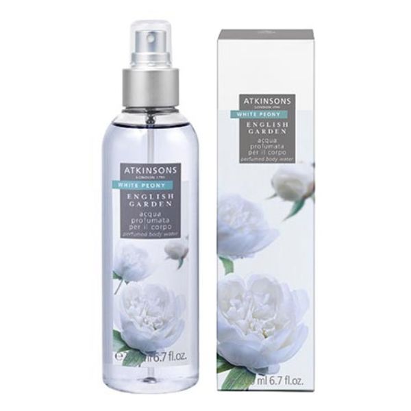 Atkinsons English Garden White Peony perfumed body water W 200ml (Tester)