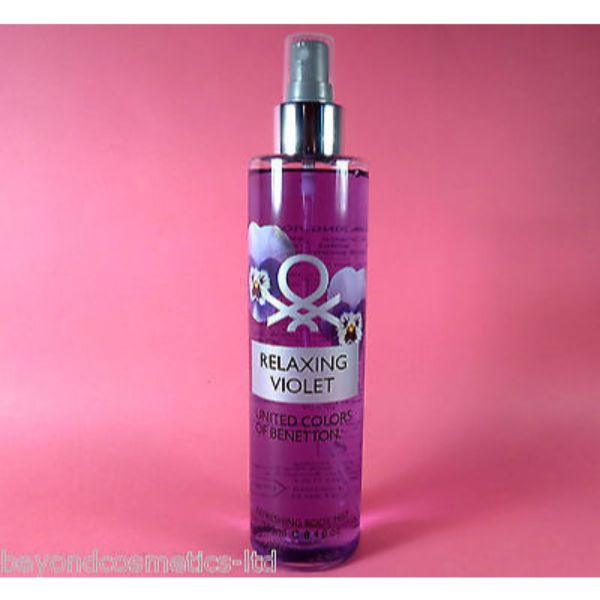 Benetton Relaxing Violet refreshing body mist W 250ml