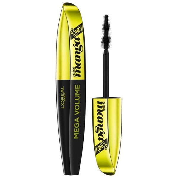 Mascara L`Oreal Mega Voleme Miss Manga Punky / black
