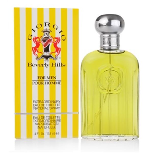 Giorgio Beverly Hills For Men M EDT 118 ml / yellow