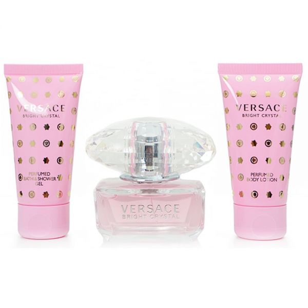 Versace Bright Crystal W Set / EDT 50ml / body lotion 50ml / shower gel 50ml