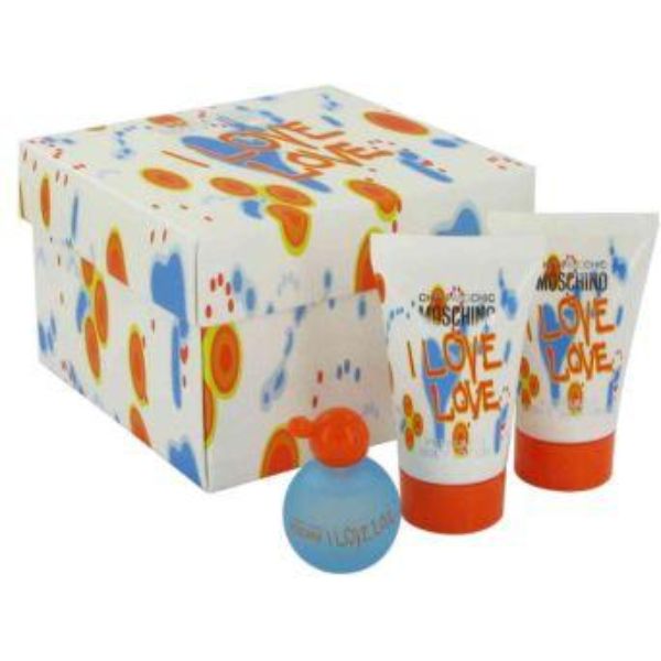 Moschino I Love Love W Set / EDT 5ml / body lotion 25ml / shower gel 25ml