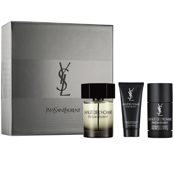 Yves Saint Laurent L`Homme M Set / EDT 100ml / deo stick 75ml / shower gel 50ml